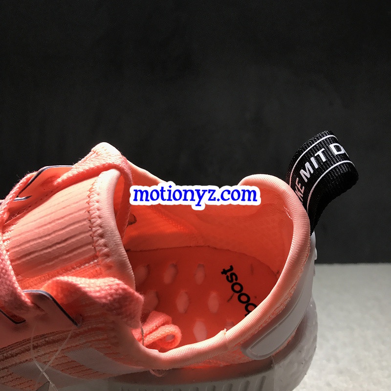 Real Boost Adidas NMD R1 Orange Pink